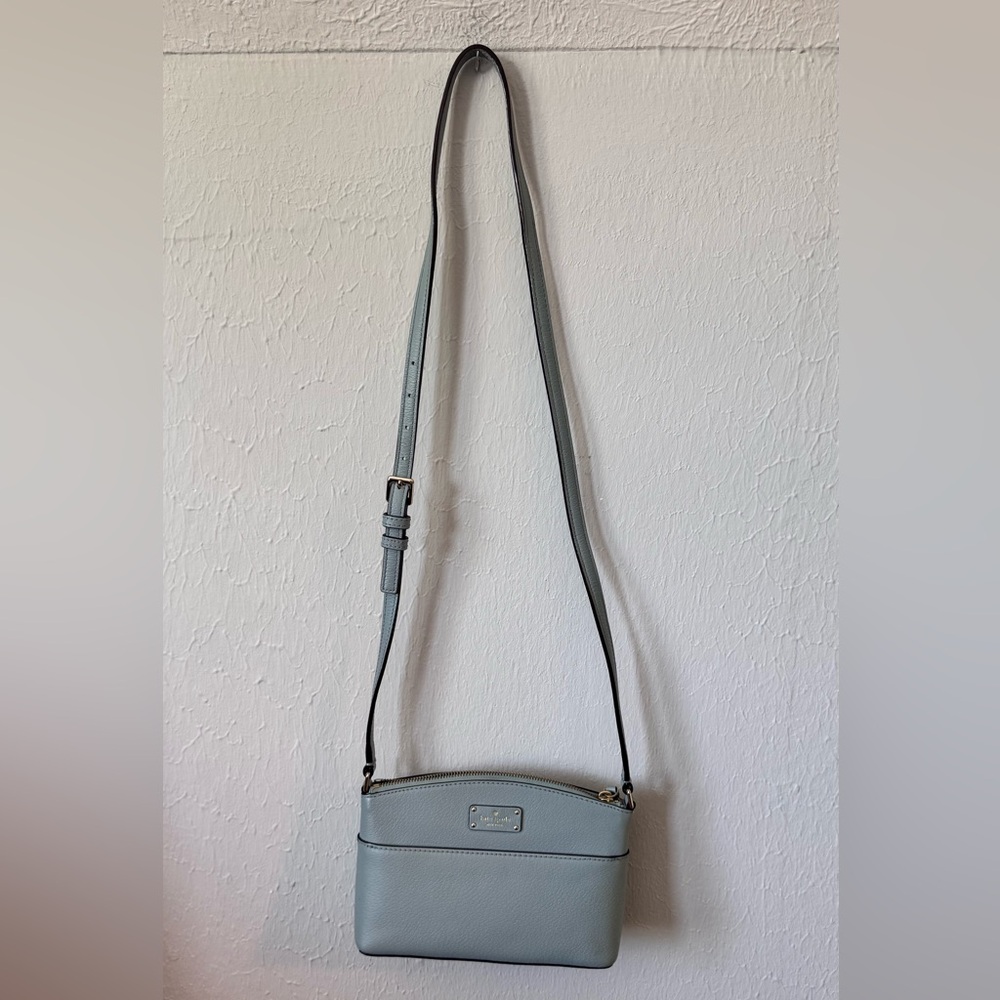 Kate Spade Light Gray Crossbody Shoulder Bag